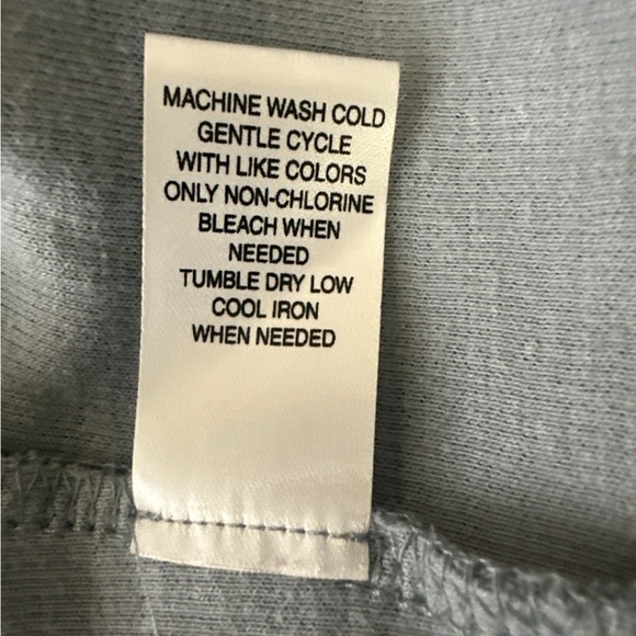 Flag & Anthem Men's Sweater X-Large Blue Quarter-Zip Pullover Cotton Dry Goods - Picture 10 of 11